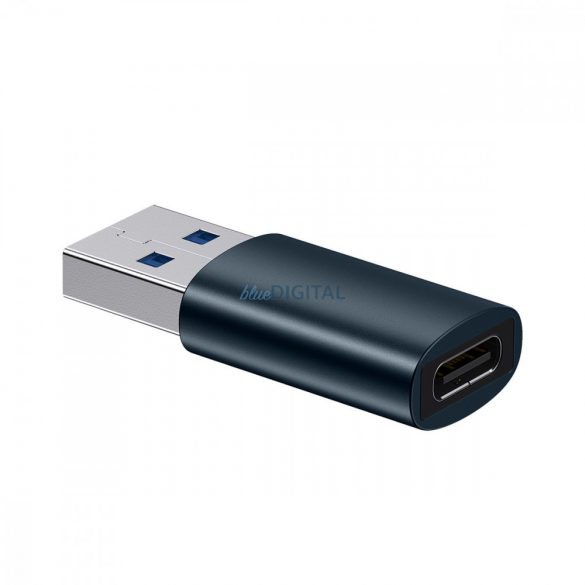 Adaptor Mini USB 3.1 OTG la USB tip C din seria Baseus Ingenuity albastru (ZJJQ000103)