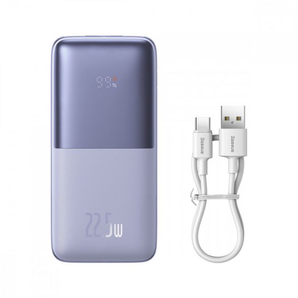 Powerbank Baseus Bipow Pro 10000mAh 22,5W + cablu USB 3A 0,3m violet (PPBD040005)