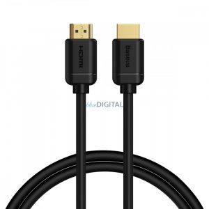 Cablu adaptor HDMI la HDMI din seria de înaltă definiție Baseus 0,75 m negru