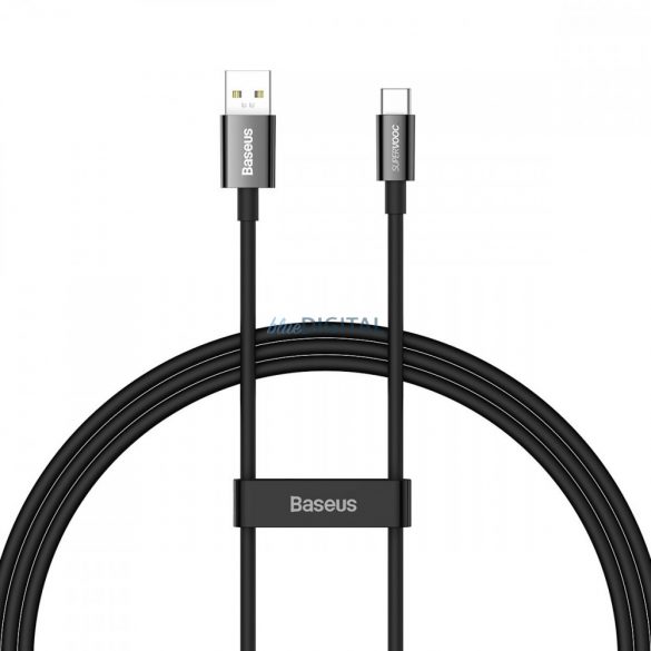 Cablu Baseus Superior Series SUPERVOOC USB-A la USB-C 65W 1m negru