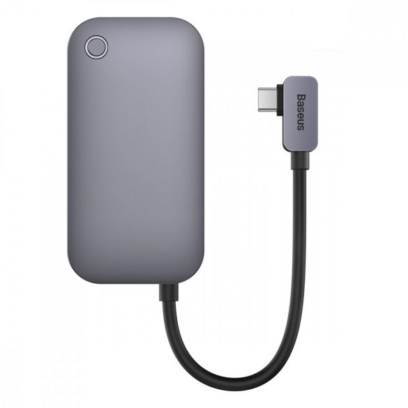 HUB USB-C universal Baseus PadJoy pentru tabletă/smartphone 4in1 USB-C - gri închis