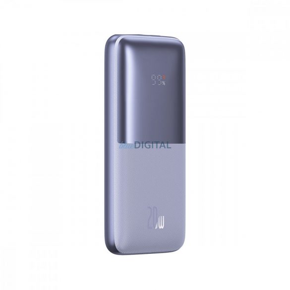 Powerbank Baseus Baseus Pro 10000mAh 20W Violet cu cablu USB tip A - USB tip C 3A 0,3m (PPBD040205)