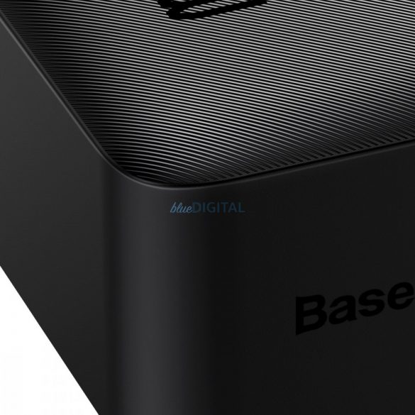 Powerbank Baseus Bipow cu display 30000mAh 15W negru (Overseas Edition) + cablu USB-A - Micro USB 0.25m negru (PPBD050201)