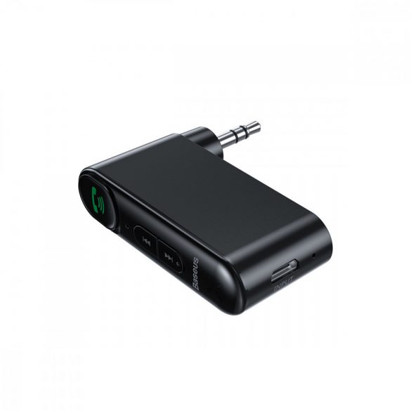 Transmițător Bluetooth AUX Baseus BSBA-02 (Overseas Edition) - negru