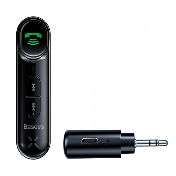 Transmițător Bluetooth AUX Baseus BSBA-02 (Overseas Edition) - negru