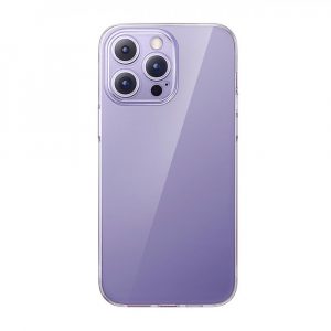 Husa Baseus Crystal pentru iPhone 14 Pro Max husa subtire + sticla transparenta