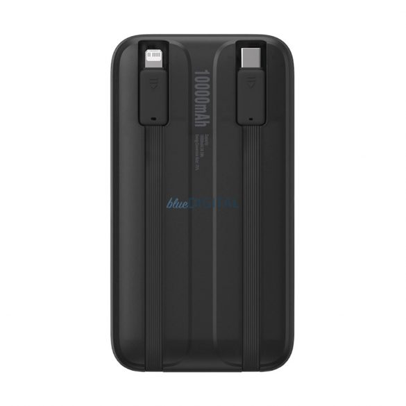 Powerbank din seria Baseus Comet cu display 10000mAh 22.5W - negru + cablu USB-A / USB-C