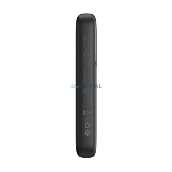 Powerbank din seria Baseus Comet cu display 10000mAh 22.5W - negru + cablu USB-A / USB-C