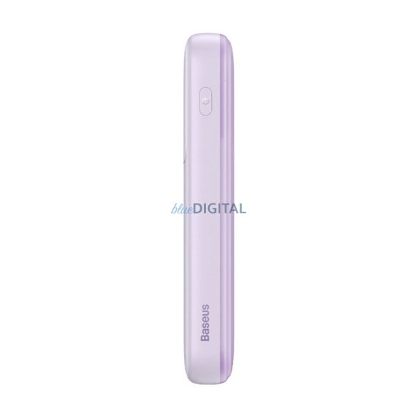 Powerbank din seria Baseus Comet cu display 10000mAh 22.5W - violet + cablu USB-A / USB-C