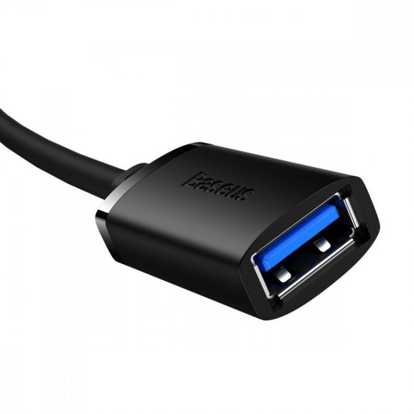 Przedłużacz kabel USB 2.0 1.5m Baseus AirJoy Series - czarny