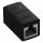 Conector de rețea Baseus AirJoy Series RJ-45 Conector cablu Ethernet 1 buc - negru