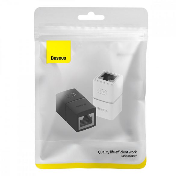 Conector de rețea Baseus AirJoy Series RJ-45 Conector cablu Ethernet 1 buc - negru