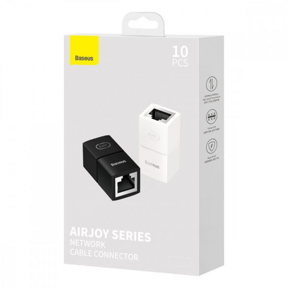 Cuplaj de rețea Conector cablu Ethernet RJ-45 Baseus AirJoy Series 10 buc - negru