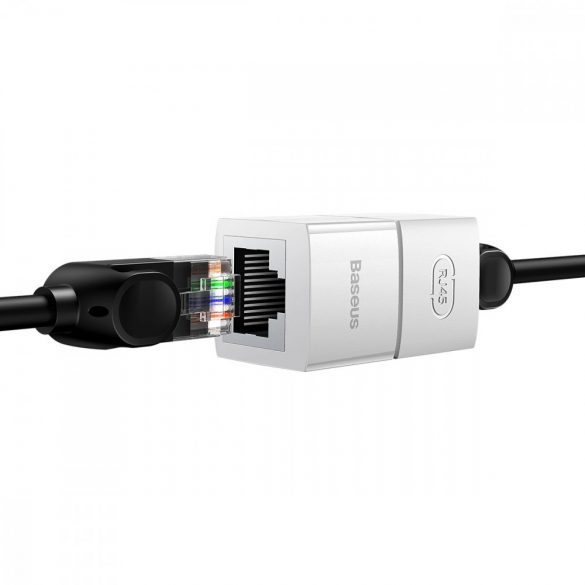 Cuplaj de rețea Conector cablu Ethernet RJ-45 Baseus AirJoy Series 10 buc - alb