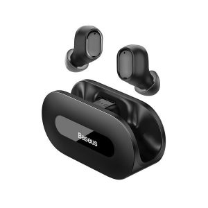 Căști wireless Baseus Bowie EZ10 TWS Bluetooth 5.3 - negru