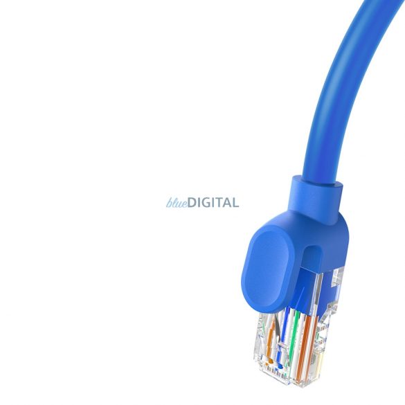 Baseus High Speed Cat 6 RJ-45 1000Mb/s cablu Ethernet 3m rotund - albastru