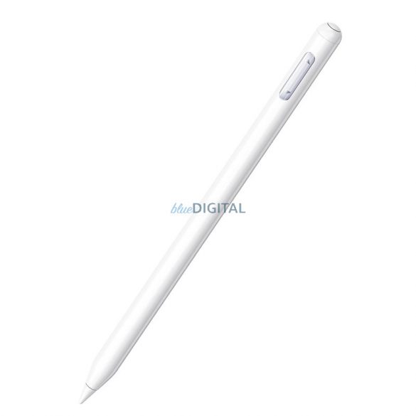 Stylus cu vârf activ Baseus Smooth Writing 2 pentru iPad cu vârf înlocuibil - alb