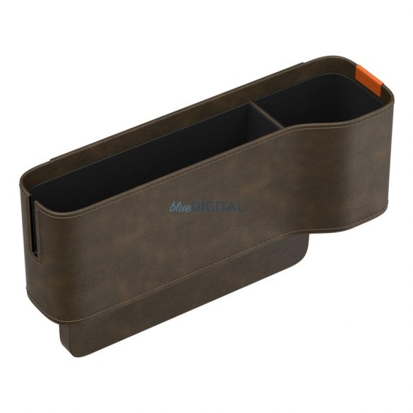 Organizator de depozitare pentru consolă auto Baseus OrganizeFun Series Marble Brown