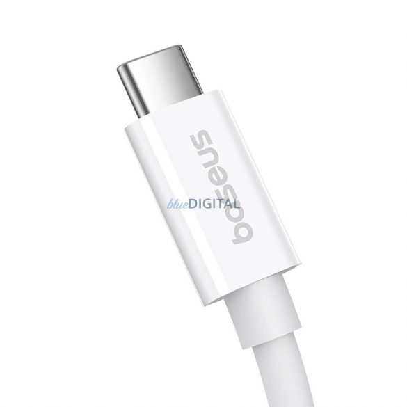 Baseus CB000068 USB-C - cablu USB-C 240W PD 8K 60Hz 1m - alb