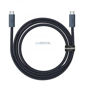 Kabel Baseus CB000068 USB-C - USB-C 240W PD 8K 60Hz 1m - czarny