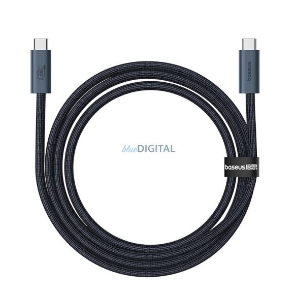 Kabel Baseus CB000068 USB-C - USB-C 240W PD 8K 60Hz 1m - czarny