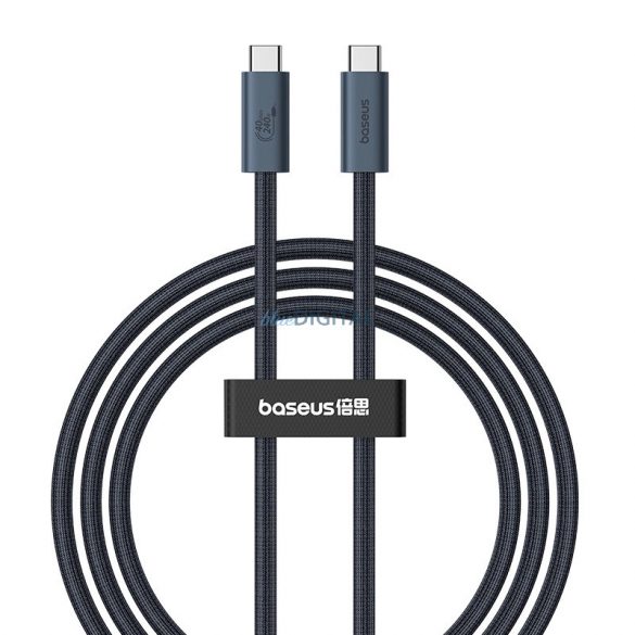 Kabel Baseus CB000068 USB-C - USB-C 240W PD 8K 60Hz 1m - czarny