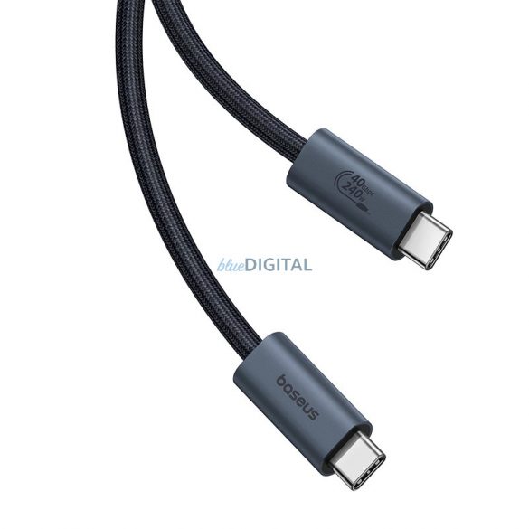 Kabel Baseus CB000068 USB-C - USB-C 240W PD 8K 60Hz 1m - czarny