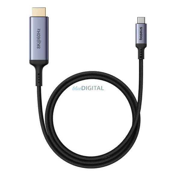 Baseus BS-OH064 8K 60Hz USB-C - cablu HDMI 1,5 m - negru