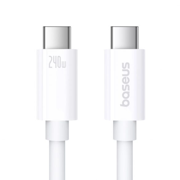 Baseus Superior 2 CB000066 Cablu USB-C / USB-C USB4 240W 1.8m - alb