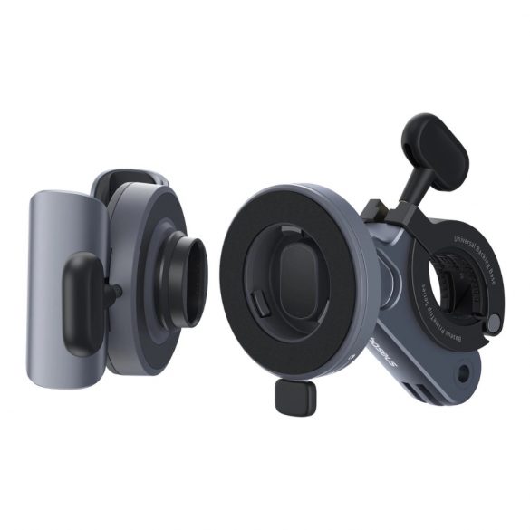 Suport magnetic pentru telefon Baseus PrimeTrip pentru biciclete / scuter / scuter - negru