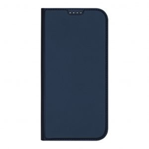 Etui Dux Ducis Skin Pro pe iPhone 16 Pro Max cu clapką i miejscem na kartę - niebieskie