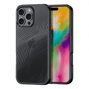 Husa Dux Ducis Aimo pentru iPhone 16 Pro - neagra