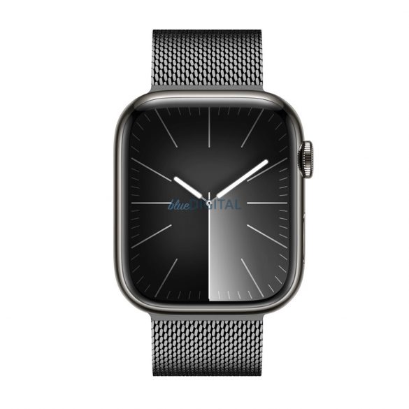 Curea Dux Ducis Milanese Pro pentru Apple Watch 42/44/45/49 mm - Negru