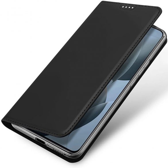 Husa Dux Ducis Skin Pro pentru Xiaomi Poco X6 Pro 5G / Redmi K70E cu clapa si slot pentru card - neagra