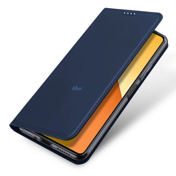 Husa Dux Ducis Skin Pro cu clapa si slot pentru card pentru Xiaomi Redmi Note 13 5G - albastra