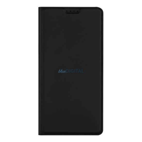 Husă Dux Ducis Skin Pro cu clapă și slot pentru card pentru Xiaomi Redmi Note 13 Pro+ 5G - neagră