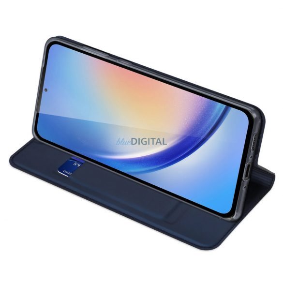 Husa Dux Ducis Skin Pro pentru Samsung A35 5G cu clapa - albastra