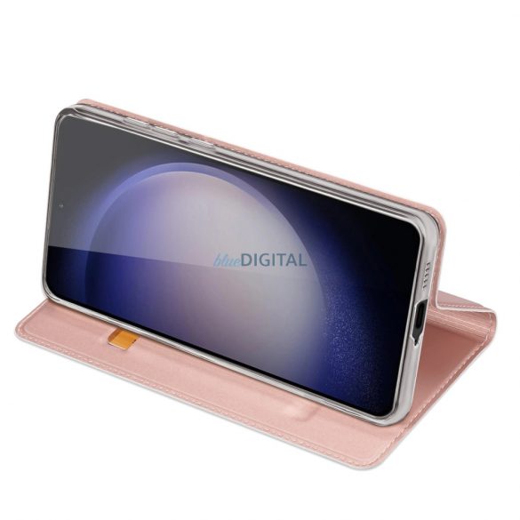 Husa Dux Ducis Skin Pro pentru Samsung S24+ cu clapa - roz