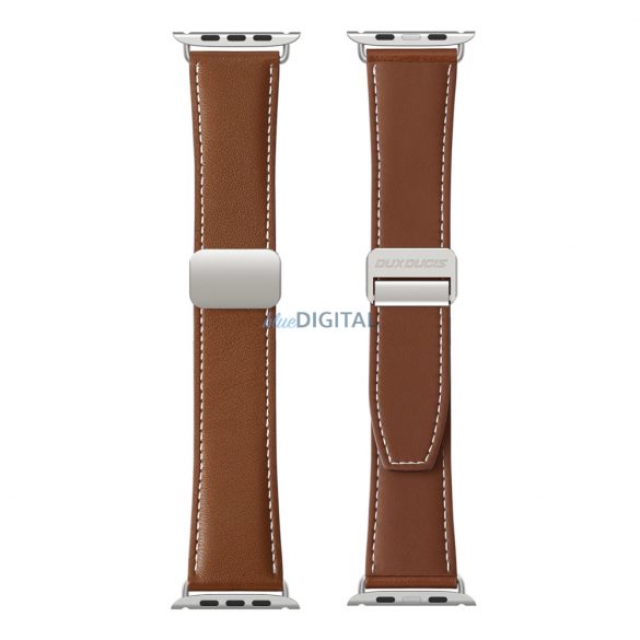 Curea Dux Ducis Ya pentru Apple Watch 42 / 44 / 45 / 49 mm - maro