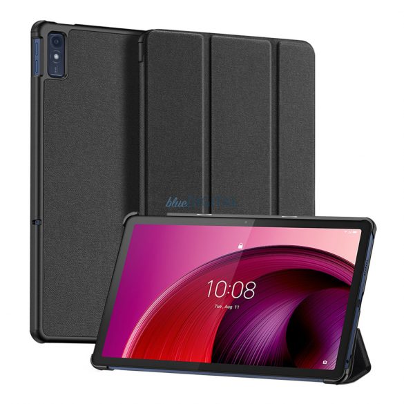 Dux Ducis Domo husă inteligentă de dormit pentru tableta Lenovo Tab M10 10.6'' - negru