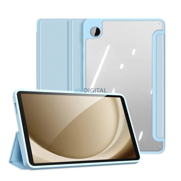 Husă Dux Ducis Toby cu suport flip pentru Samsung Galaxy Tab A9 8.7'' - albastru