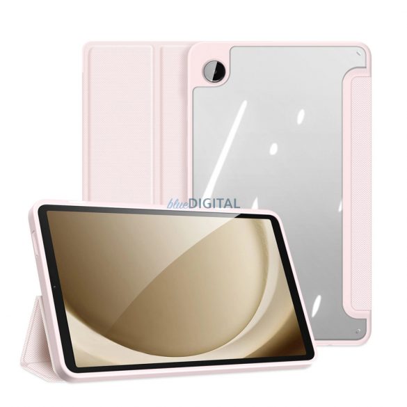 Husă Dux Ducis Toby cu suport flip pentru Samsung Galaxy Tab A9 8.7'' - roz