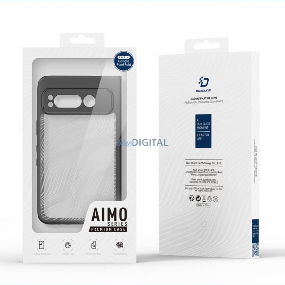 Husa blindata Dux Ducis Aimo pentru Google Pixel Fold - neagra