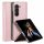 Samsung Galaxy Z Fold5 5G Dux Ducis Bril Wallet Flip husă din piele - Roz