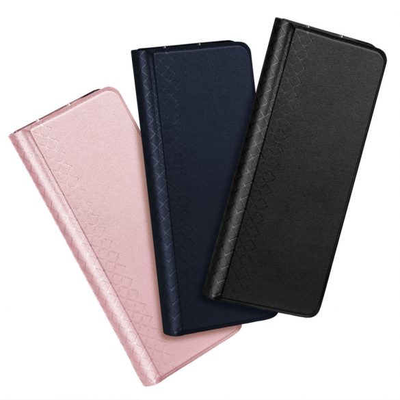 Samsung Galaxy Z Fold5 5G Dux Ducis Bril Wallet Flip husă din piele - Roz