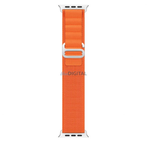 Curea sport cu cataramă pentru Apple Watch 9 / 8 / 7 / 6 / SE / 5 / 4 / 3 / 2 / 1 (41, 40, 38 mm) Dux Ducis Strap GS Version - portocaliu