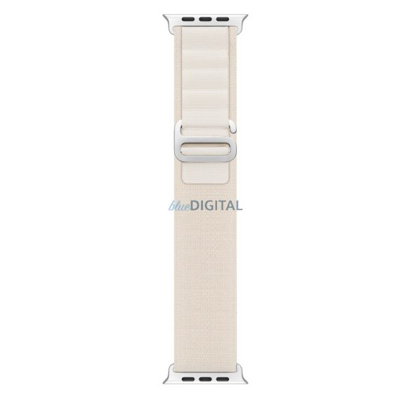 Curea sport cu cataramă pentru Apple Watch Ultra / 9 / 8 / 7 / 6 / SE / 5 / 4 / 3 / 2 / 1 (42, 44, 45, 49 mm) Dux Ducis Strap GS Version - alb