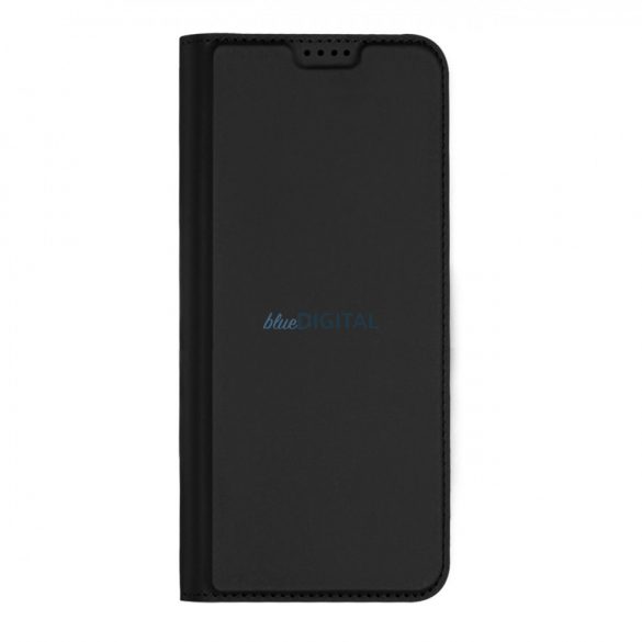 Husă Dux Ducis Skin Pro pentru Samsung Galaxy A14 4G / 5G Husă cu suport pentru portofel pentru carduri, negru