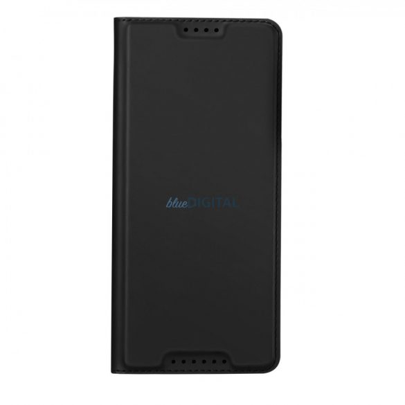 Husă Dux Ducis Skin Pro pentru Sony Xperia 10 V Flip Card Wallet Stand Negru