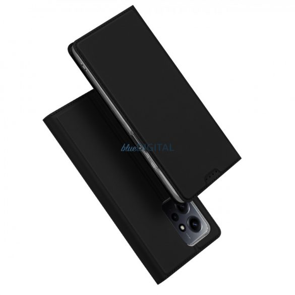 Dux Ducis Skin Pro Husă pentru Xiaomi Redmi Note 12 Flip Card Wallet Stand negru